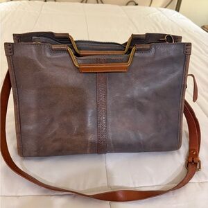 Brown Leather Unisex Bag